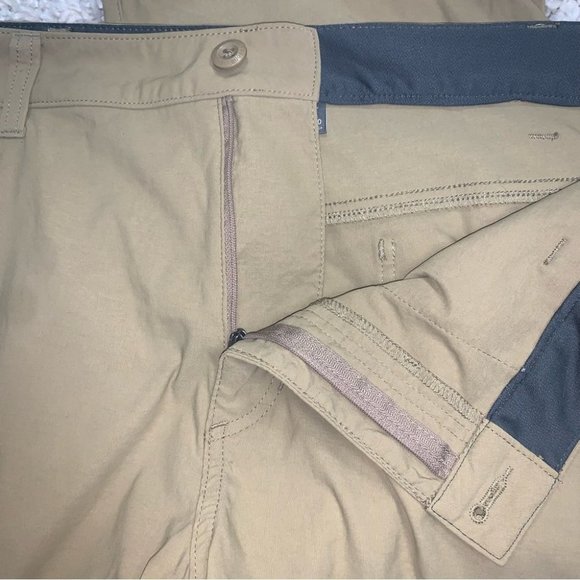 Eddie Bauer‎ Pants Men's Size 40x30 Khaki Tan Rainier Water-Repellent Hiking - Picture 9 of 10